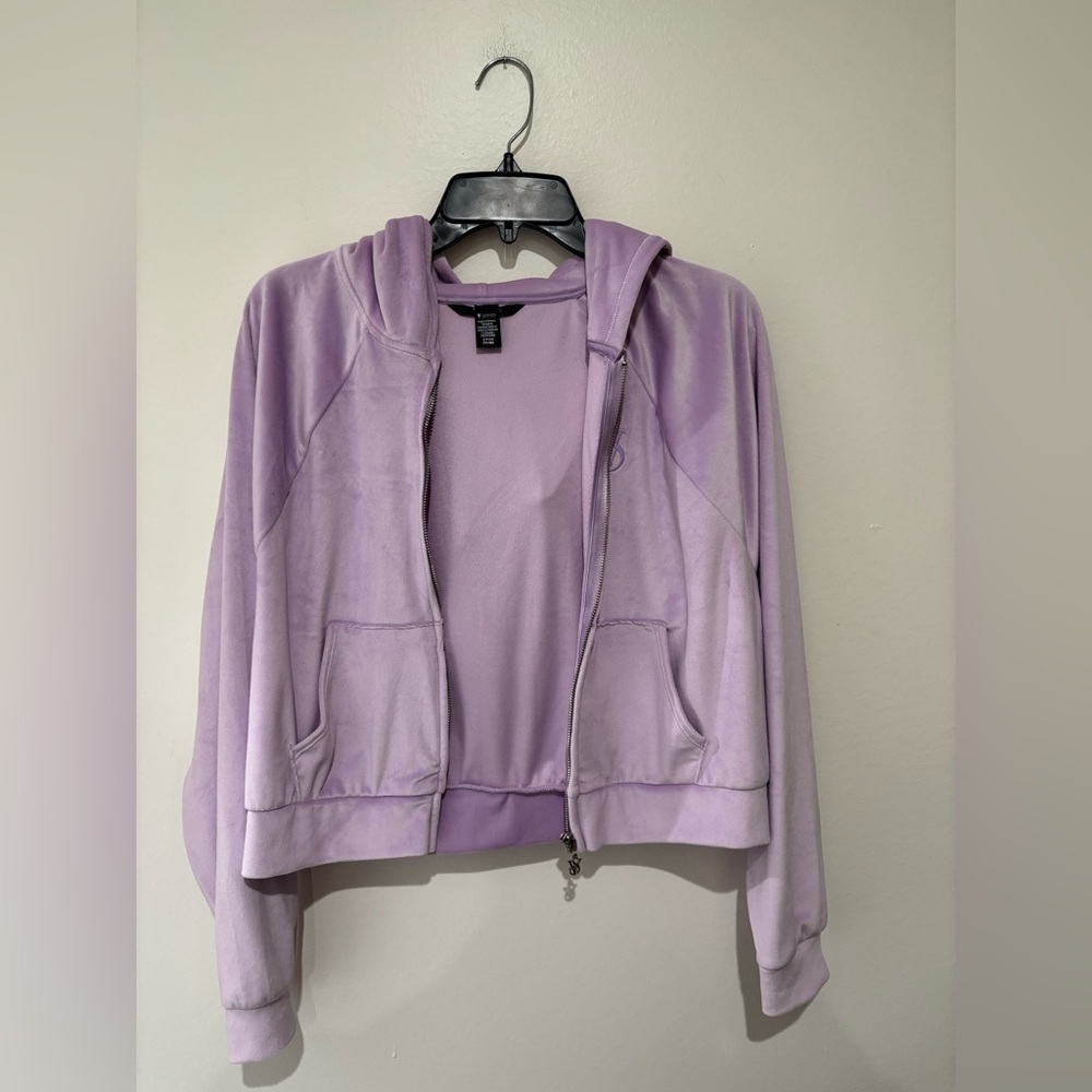 Victoria’s Secret Purple Zip Jacket size small